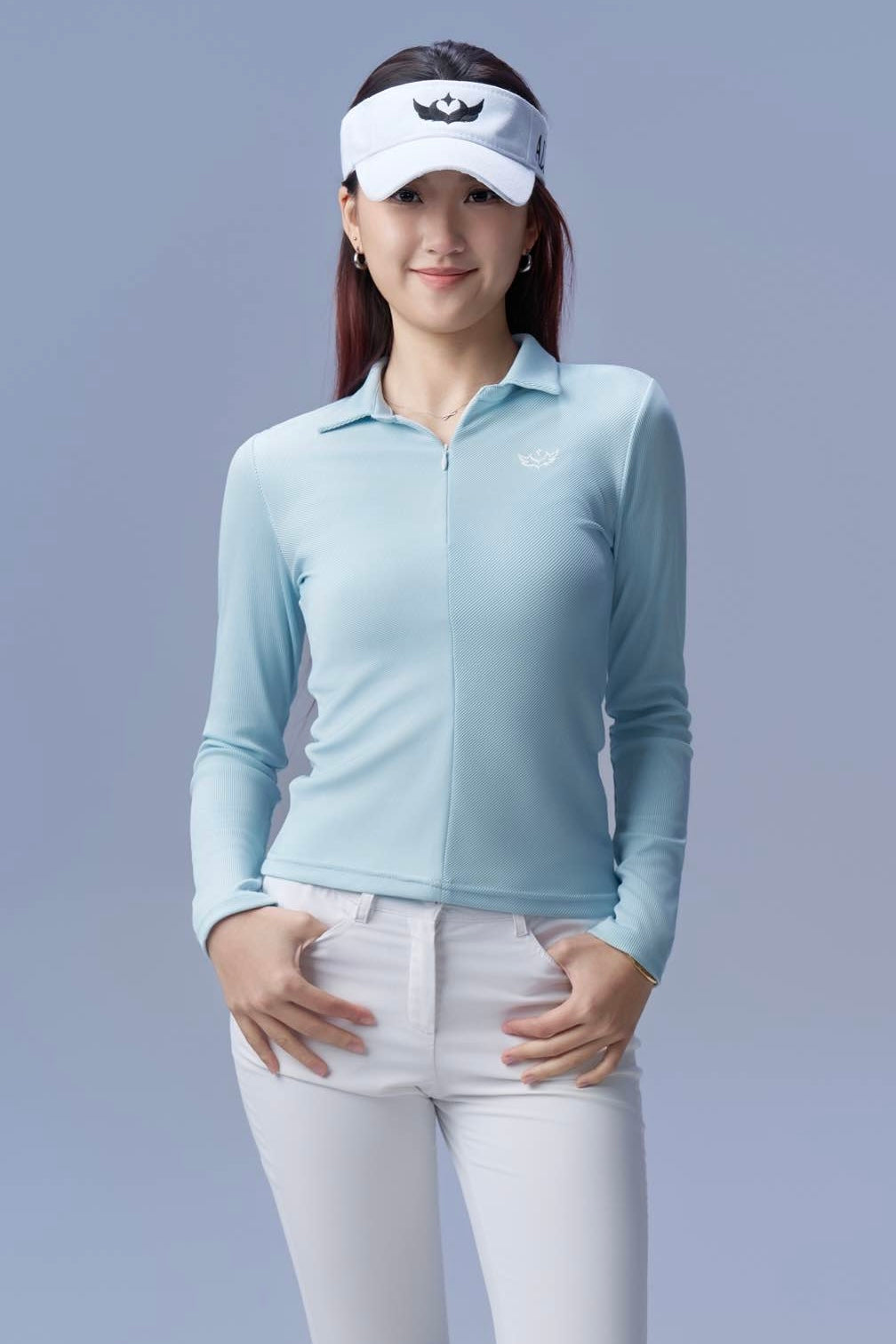 Blue Lightweight Quarter Zip