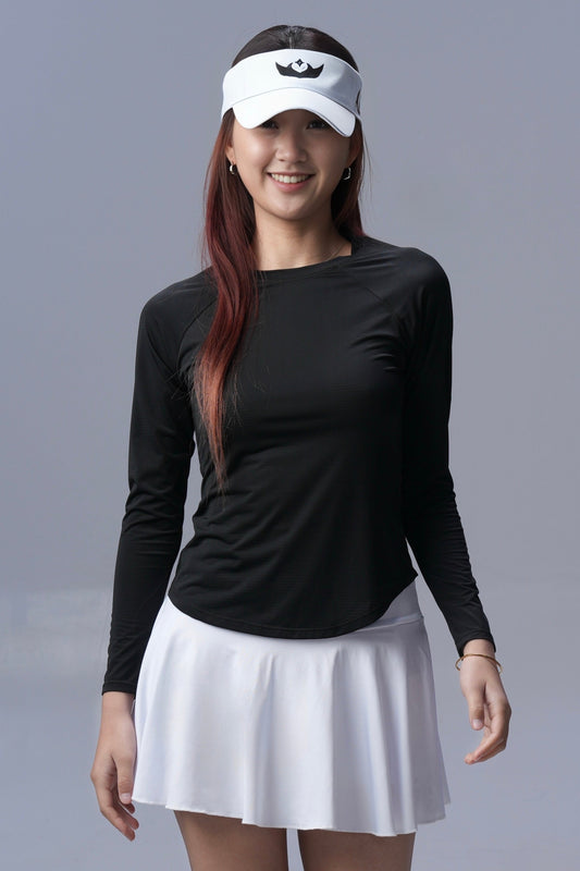 Black Practice Golf Top