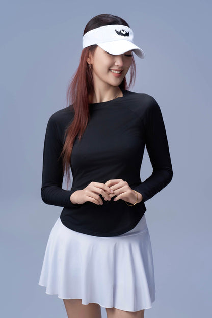Black Practice Golf Top