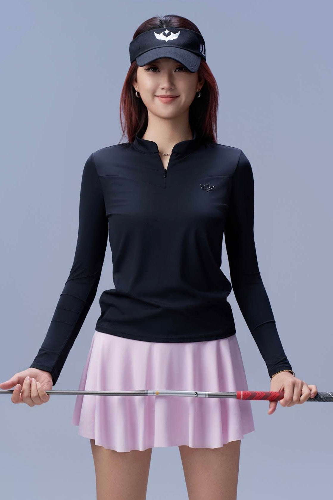 Black Long Sleeve Performance Top