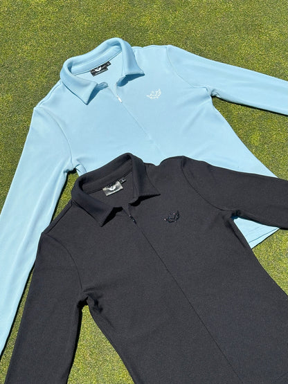 Black Lightweight Quarter Zip