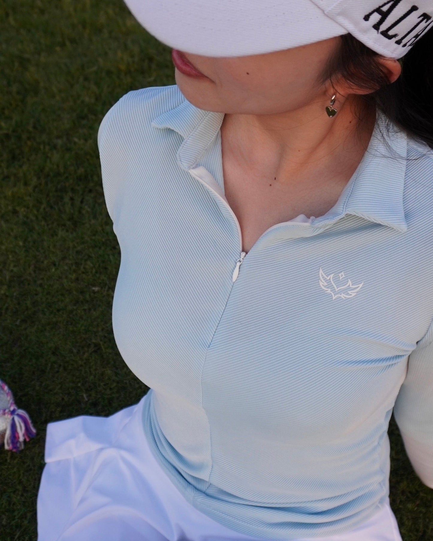 Blue Lightweight Quarter Zip